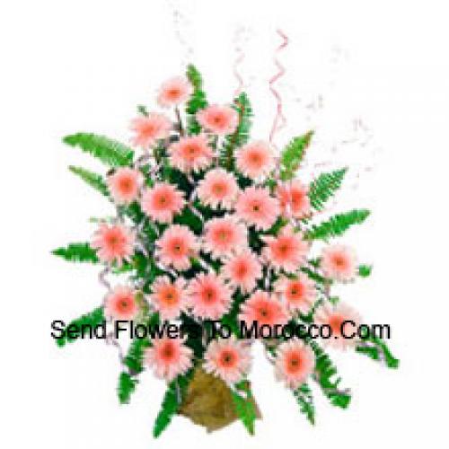 25 Cute Pink Gerberas