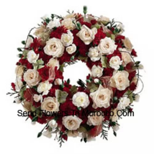 Mixed Flower Wreath