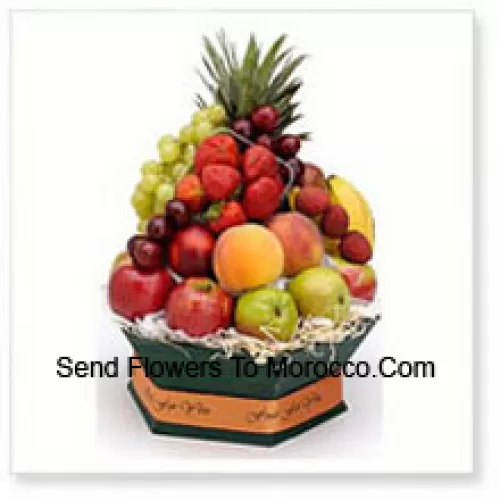 Cesta de frutas frescas surtidas de 5 kg (11 libras)