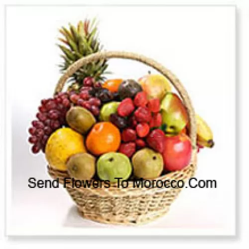 4 Kg (8.8 Lbs) Assorted Fresh Fruit Basket