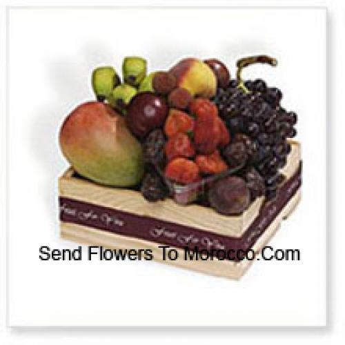 Panier contenant 3 kg de fruits frais